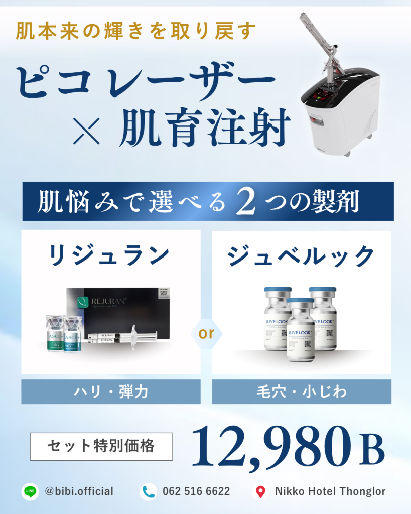 ピコレーザー＋肌育注射