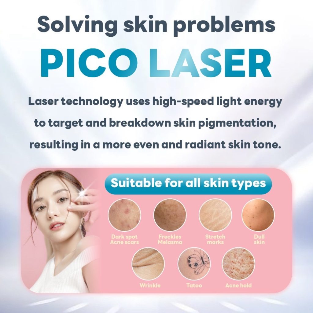 List of Skin Issues That Can Be Resolved with Pico Lasers